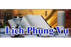 PHỤNG VỤ TRONG TUẦN